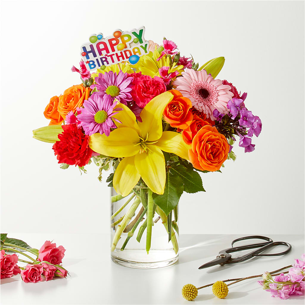 Cue the Confetti - A Florist Original – TED & DEBBIE'S FLOWER & GARDEN CENTER, Tulsa OK