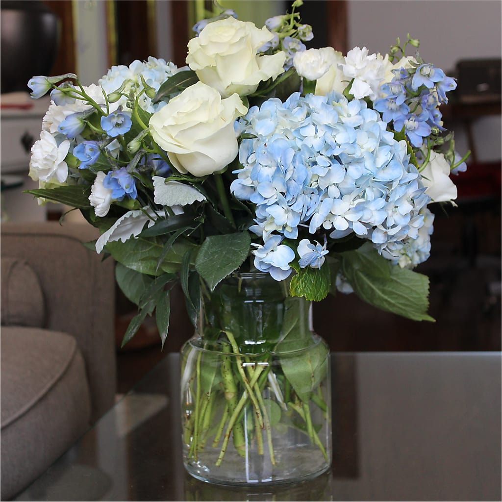 Clear Skies Bouquet – TED & DEBBIE'S FLOWER & GARDEN CENTER, Tulsa OK