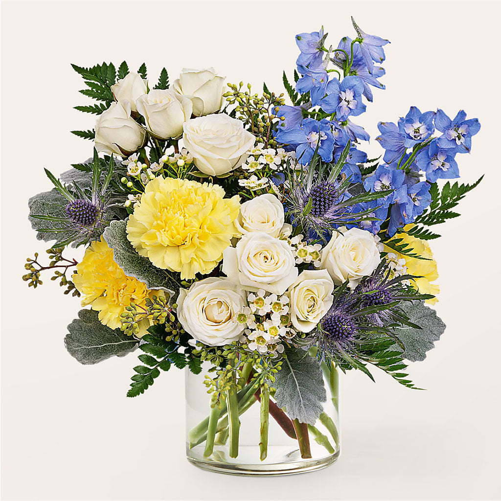 Lemon Sorbet Bouquet – TED & DEBBIE'S FLOWER & GARDEN CENTER, Tulsa OK