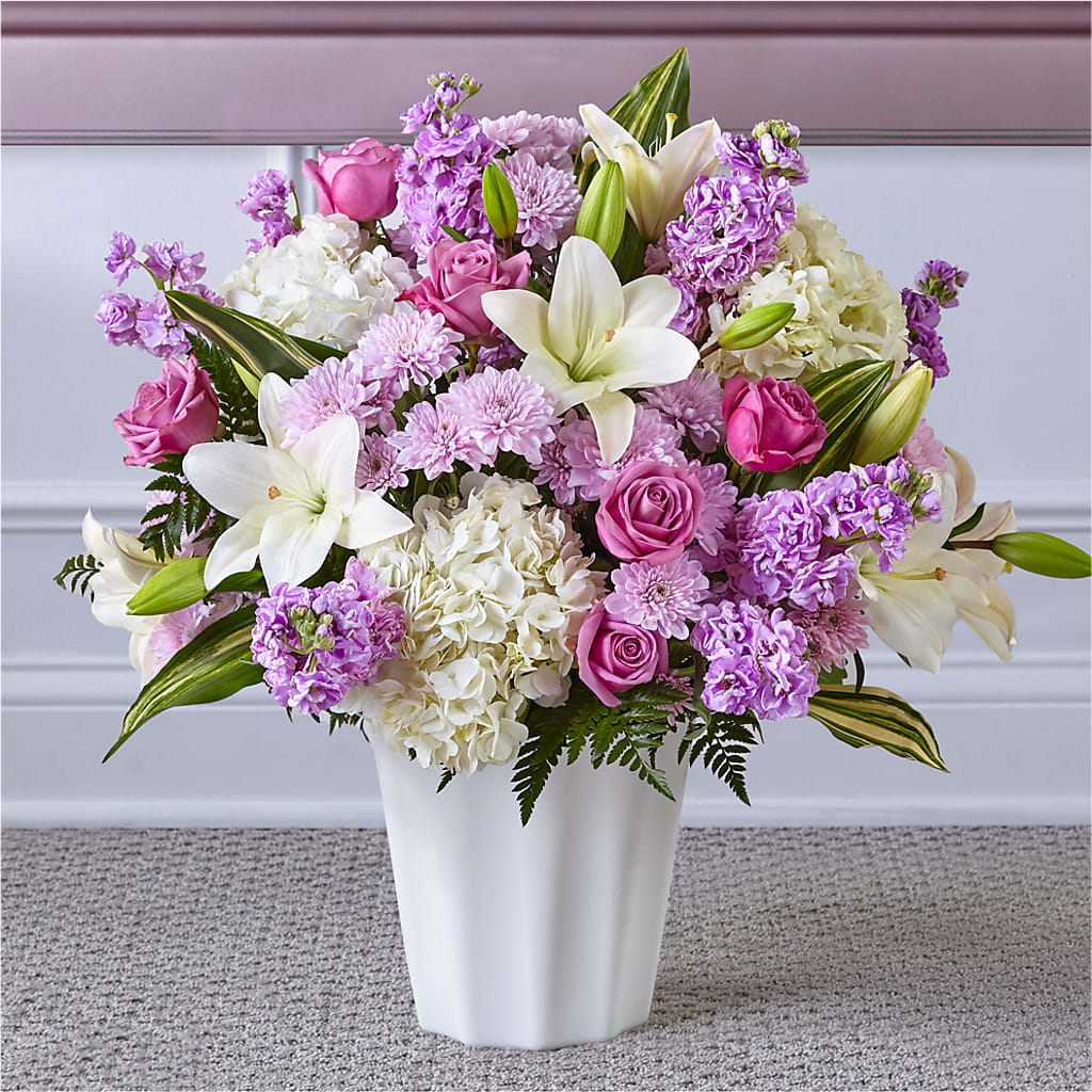 Heaven Sent Floor Basket – TED & DEBBIE'S FLOWER & GARDEN CENTER, Tulsa OK