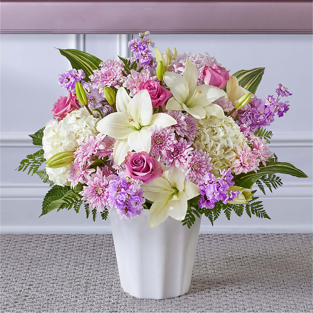 Heaven Sent Floor Basket – TED & DEBBIE'S FLOWER & GARDEN CENTER, Tulsa OK