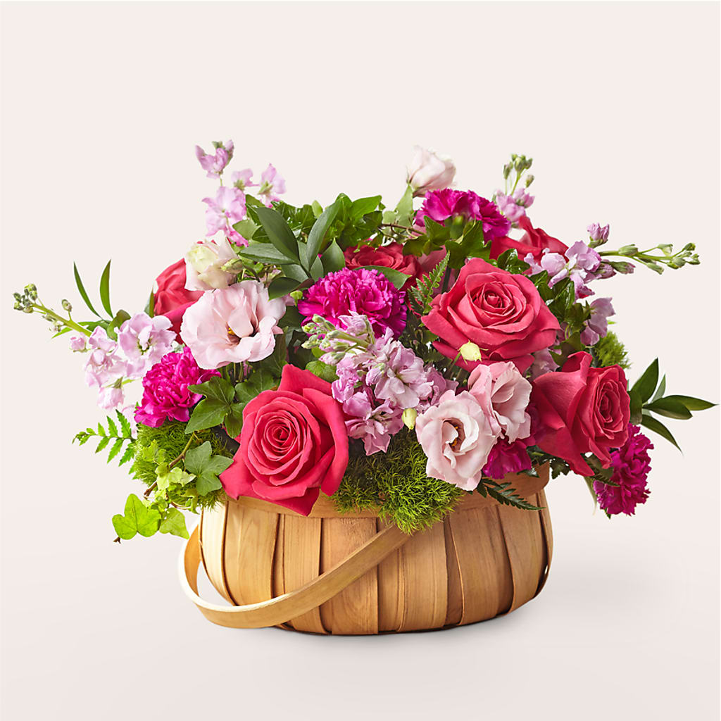 Radiance in Bloom Basket – TED & DEBBIE'S FLOWER & GARDEN CENTER, Tulsa OK