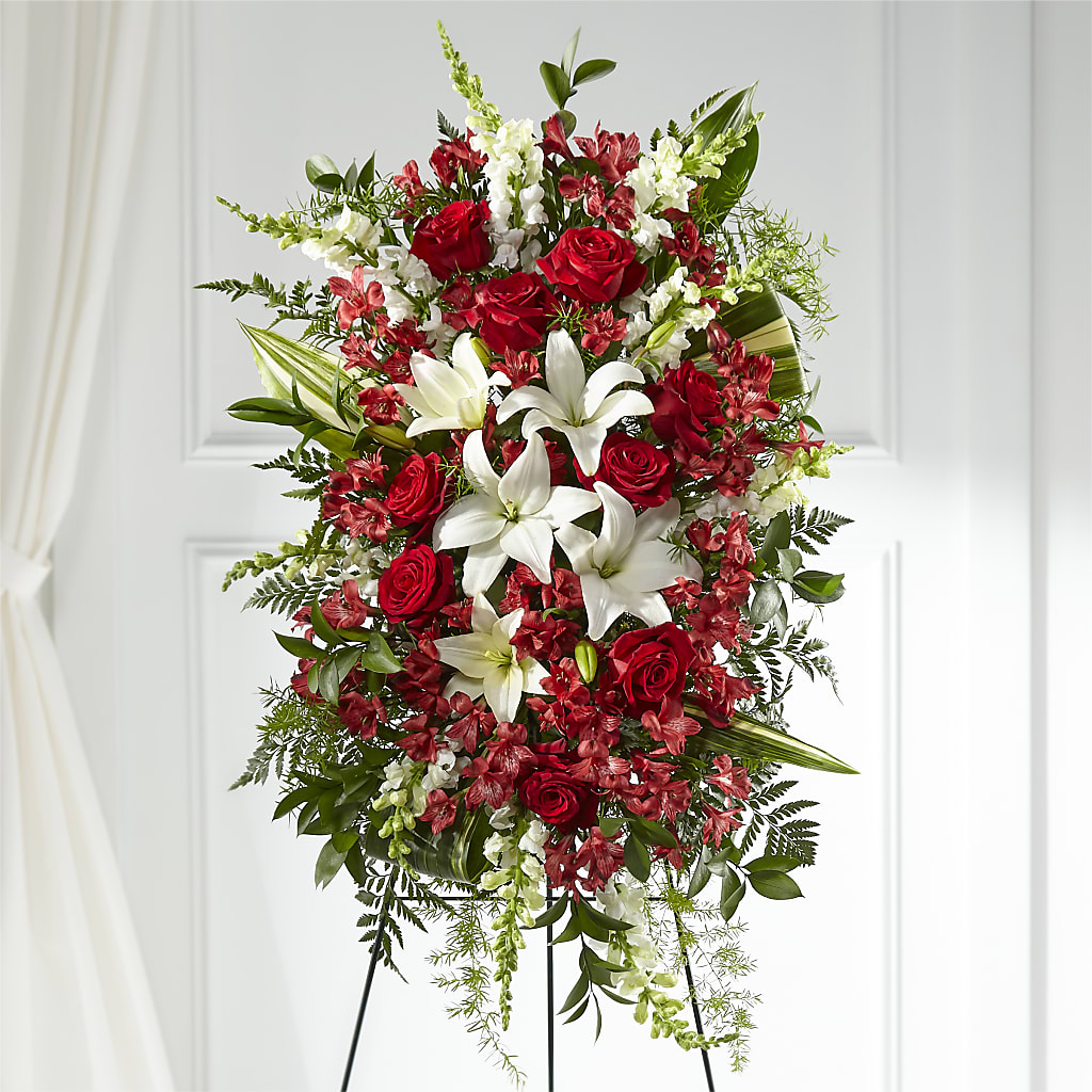 Everlasting Memory Standing Spray – TED & DEBBIE'S FLOWER & GARDEN CENTER, Tulsa OK