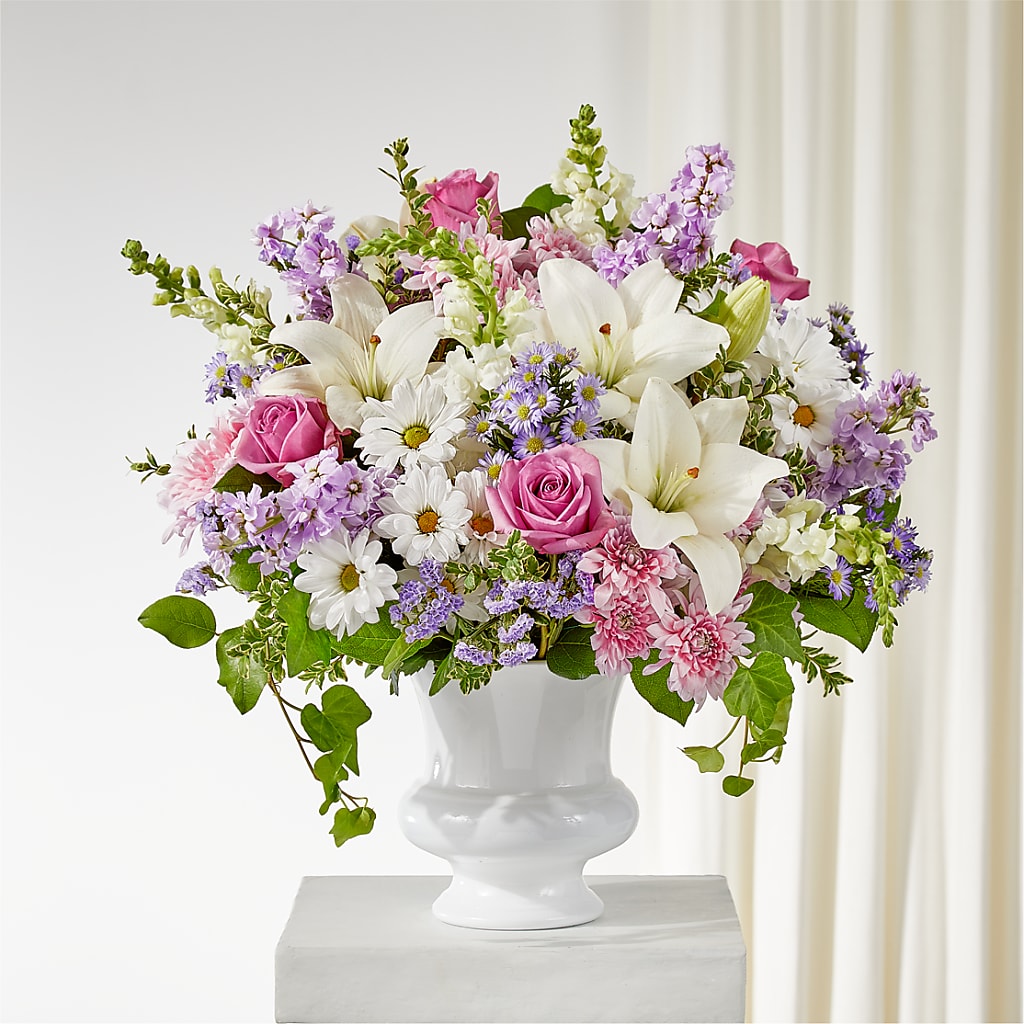 Remarkable Life Urn Arrangement – TED & DEBBIE'S FLOWER & GARDEN CENTER, Tulsa OK