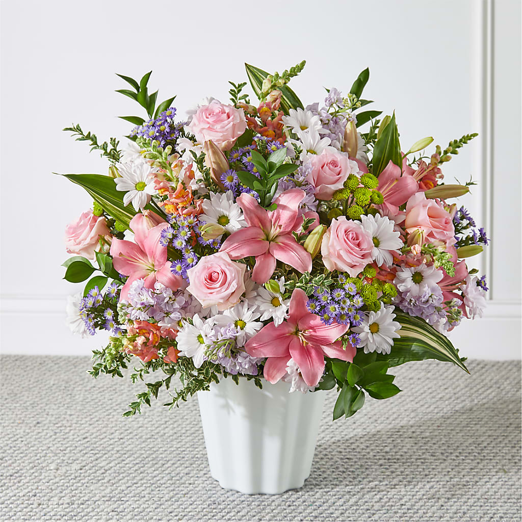 Abundant Compassion Floor Basket – TED & DEBBIE'S FLOWER & GARDEN CENTER, Tulsa OK