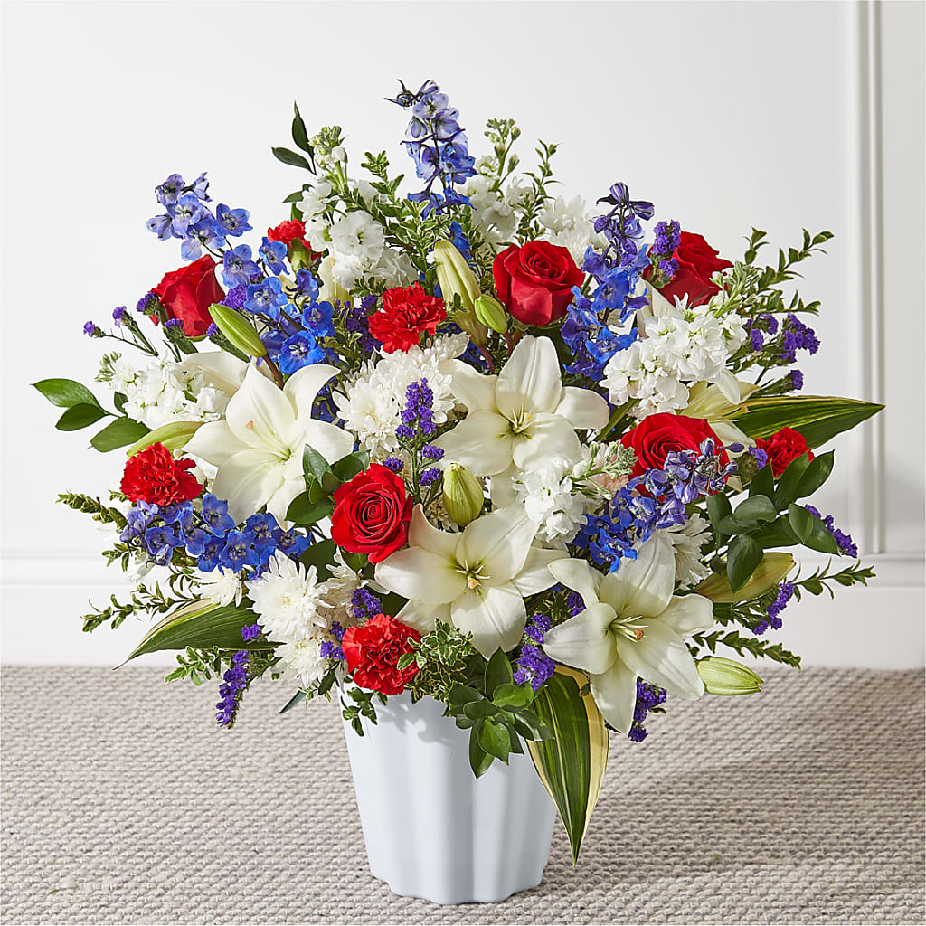 Consoled Floor Basket – TED & DEBBIE'S FLOWER & GARDEN CENTER, Tulsa OK