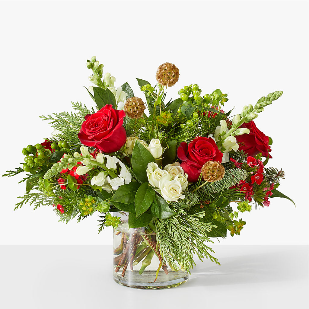 Deck the Halls Bouquet – TED & DEBBIE'S FLOWER & GARDEN CENTER, Tulsa OK