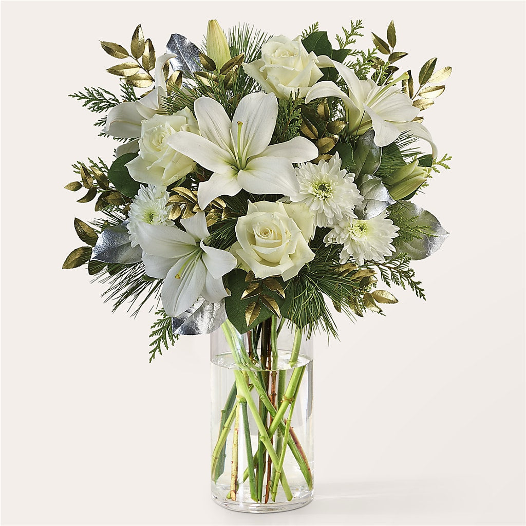 Wintry Mix Bouquet – TED & DEBBIE'S FLOWER & GARDEN CENTER, Tulsa OK