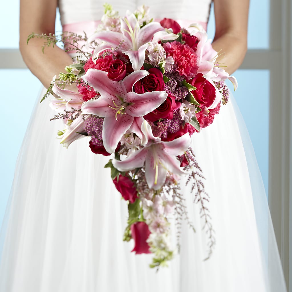 Lily & Rose Bouquet – TED & DEBBIE'S FLOWER & GARDEN CENTER, Tulsa OK