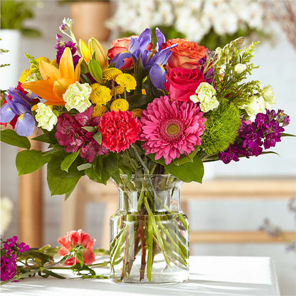 Audacieux et Éclatant – Une Création Originale de Fleuriste