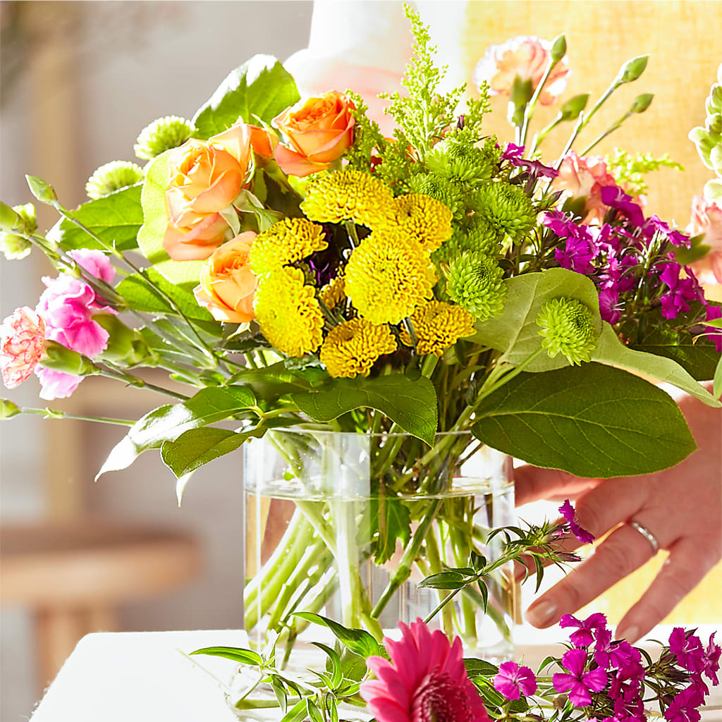 Audacieux et Éclatant – Une Création Originale de Fleuriste