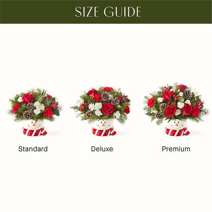 Jolly Snowman Bouquet – TED & DEBBIE'S FLOWER & GARDEN CENTER, Tulsa OK