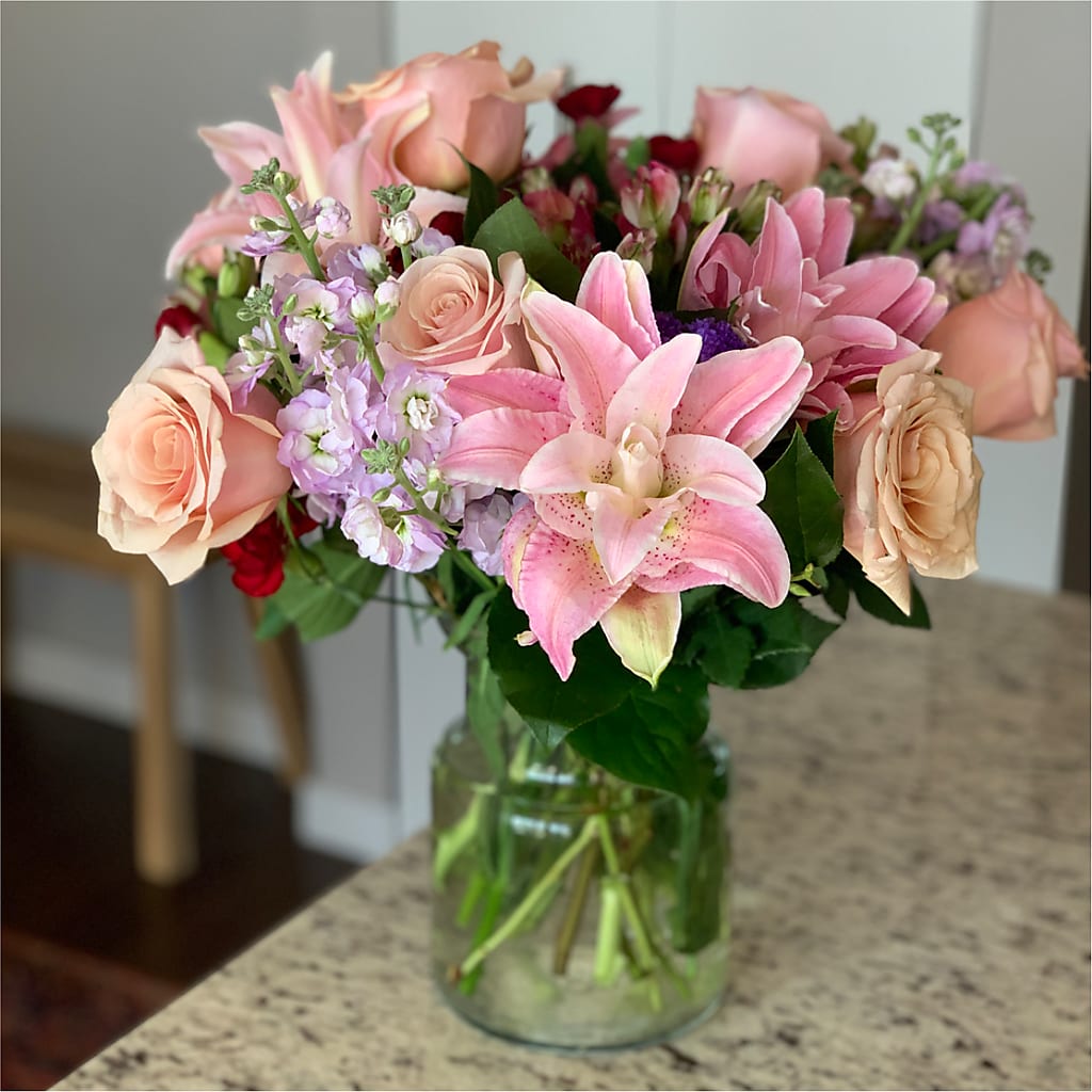 Romantique Bouquet – TED & DEBBIE'S FLOWER & GARDEN CENTER, Tulsa OK