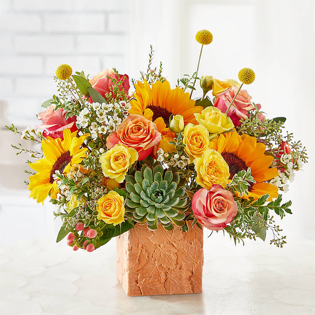 Sunflower Season Bouquet – TED & DEBBIE'S FLOWER & GARDEN CENTER, Tulsa OK