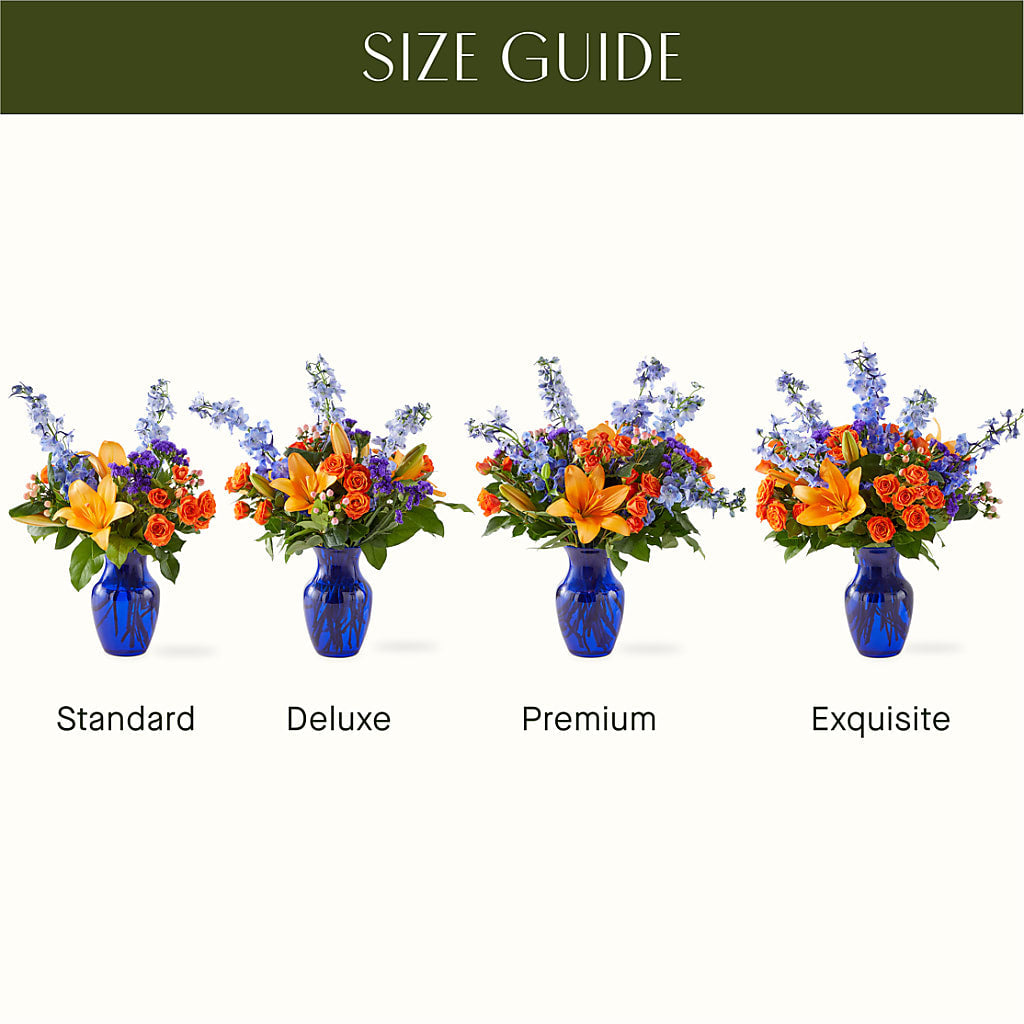 Radiant Citrus Bouquet – TED & DEBBIE'S FLOWER & GARDEN CENTER, Tulsa OK