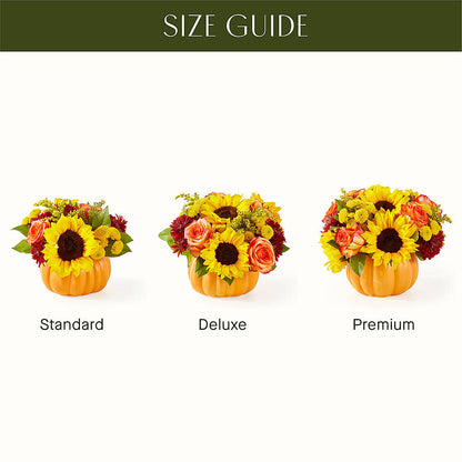 Golden Gourd Pumpkin Bouquet – TED & DEBBIE'S FLOWER & GARDEN CENTER, Tulsa OK