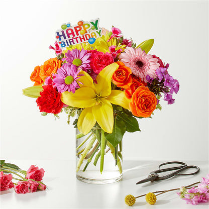 Cue the Confetti - A Florist Original – TED & DEBBIE'S FLOWER & GARDEN CENTER, Tulsa OK