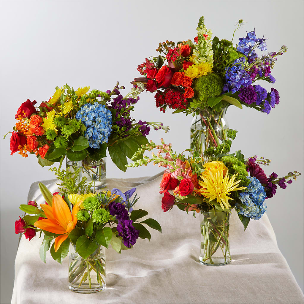 Summer Spectra - A Florist Original – TED & DEBBIE'S FLOWER & GARDEN CENTER, Tulsa OK