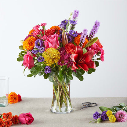 Feast of Color – Une création originale du fleuriste
