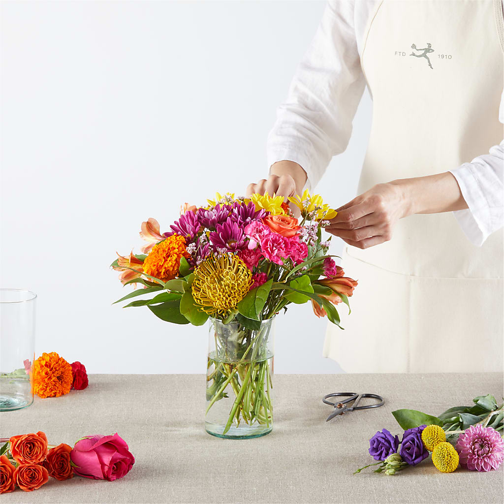 Feast of Color – A Florist Original – TED & DEBBIE'S FLOWER & GARDEN CENTER, Tulsa OK