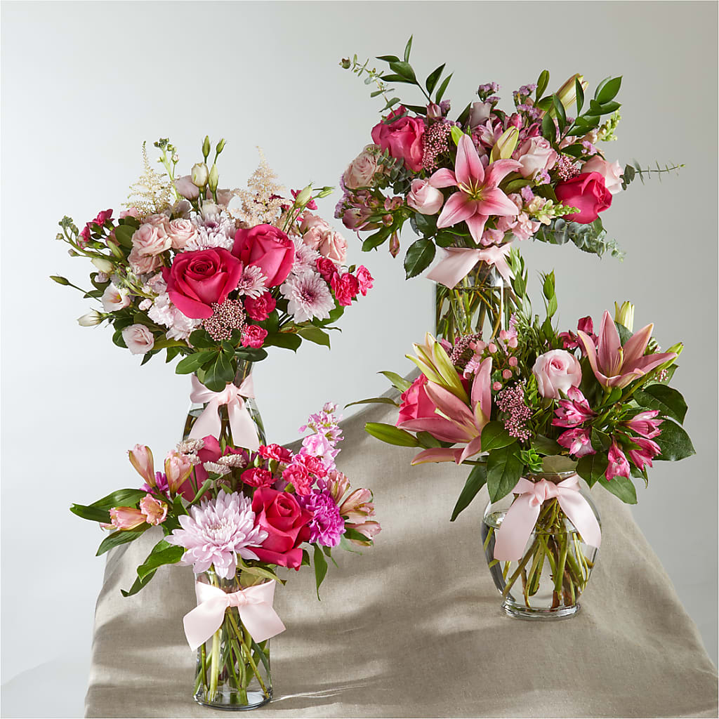 Pink Ribbon - A Florist Original – TED & DEBBIE'S FLOWER & GARDEN CENTER, Tulsa OK