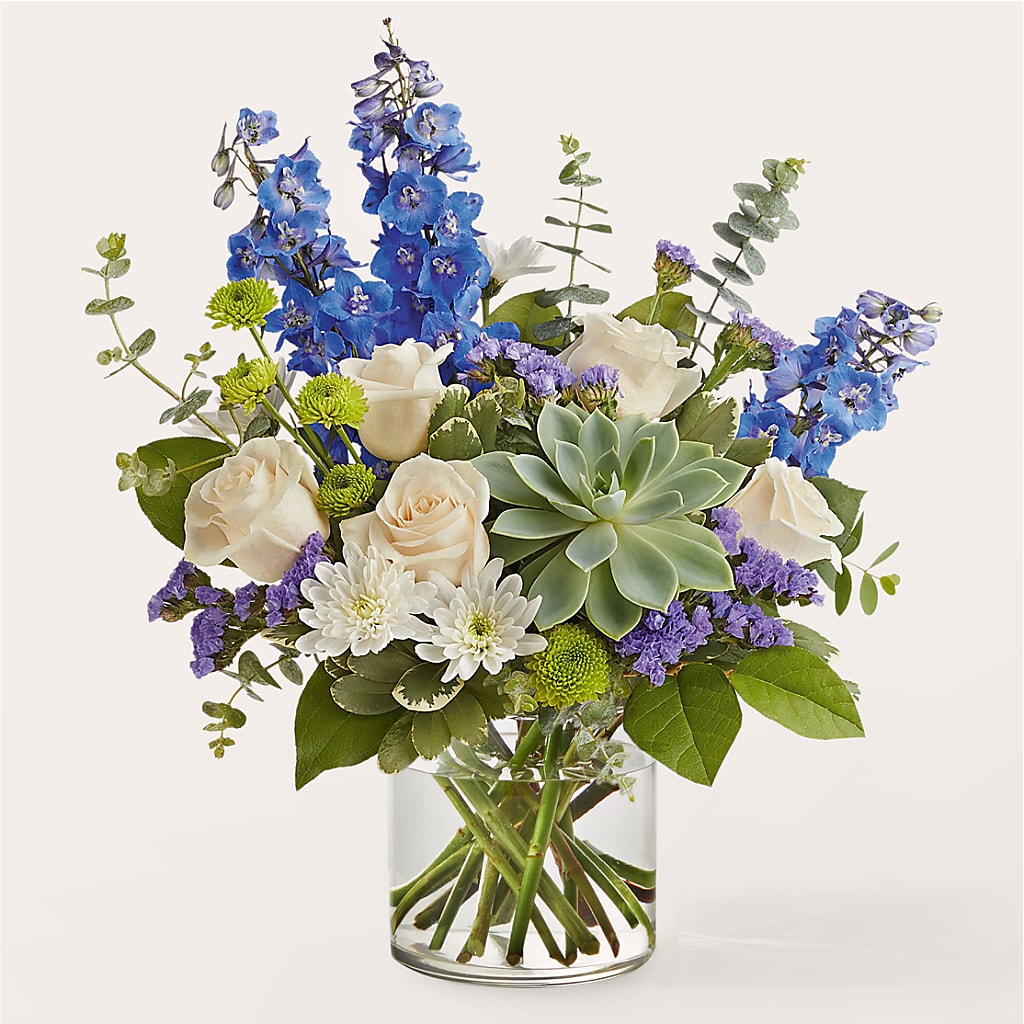 Bouquet Vagues Azurées