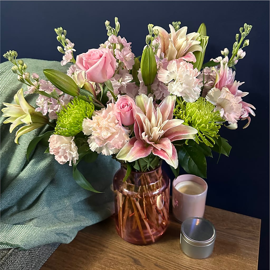 Pretty in Pink Bouquet – TED & DEBBIE'S FLOWER & GARDEN CENTER, Tulsa OK