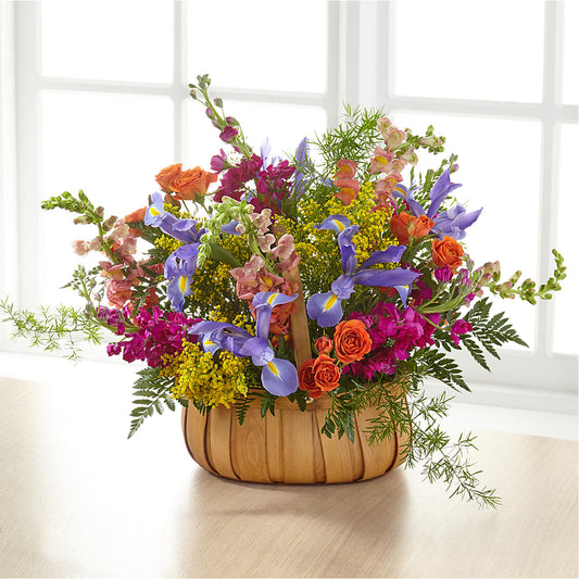 Garden of Life Basket – TED & DEBBIE'S FLOWER & GARDEN CENTER, Tulsa OK