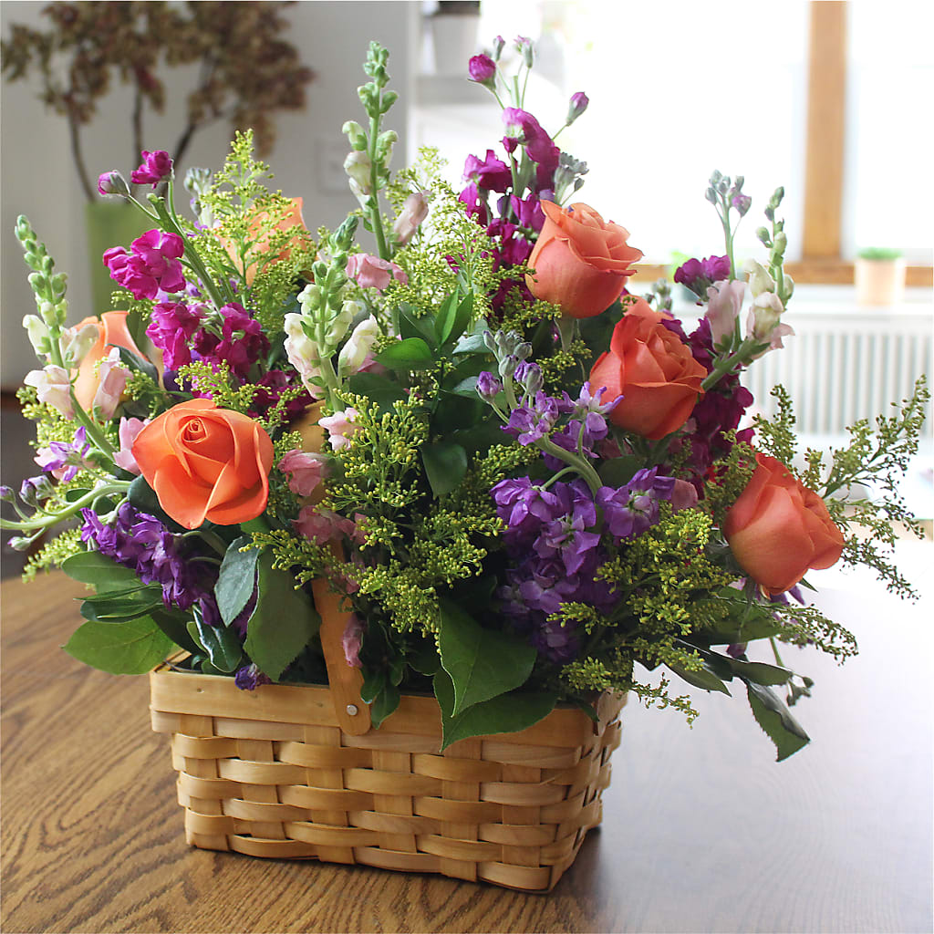 Garden of Life Basket – TED & DEBBIE'S FLOWER & GARDEN CENTER, Tulsa OK