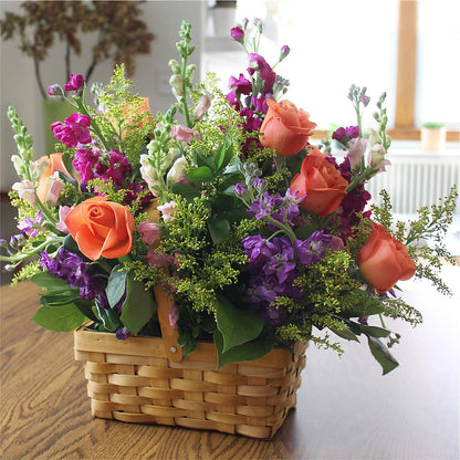 Garden of Life Basket – TED & DEBBIE'S FLOWER & GARDEN CENTER, Tulsa OK