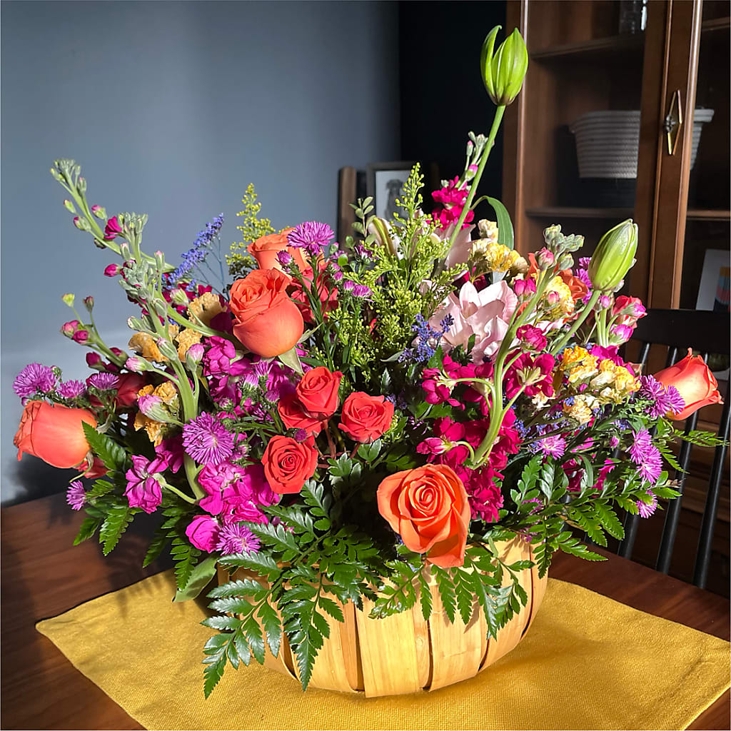 Garden of Life Basket – TED & DEBBIE'S FLOWER & GARDEN CENTER, Tulsa OK