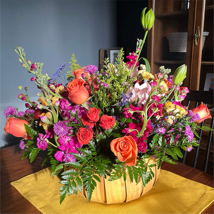 Garden of Life Basket – TED & DEBBIE'S FLOWER & GARDEN CENTER, Tulsa OK