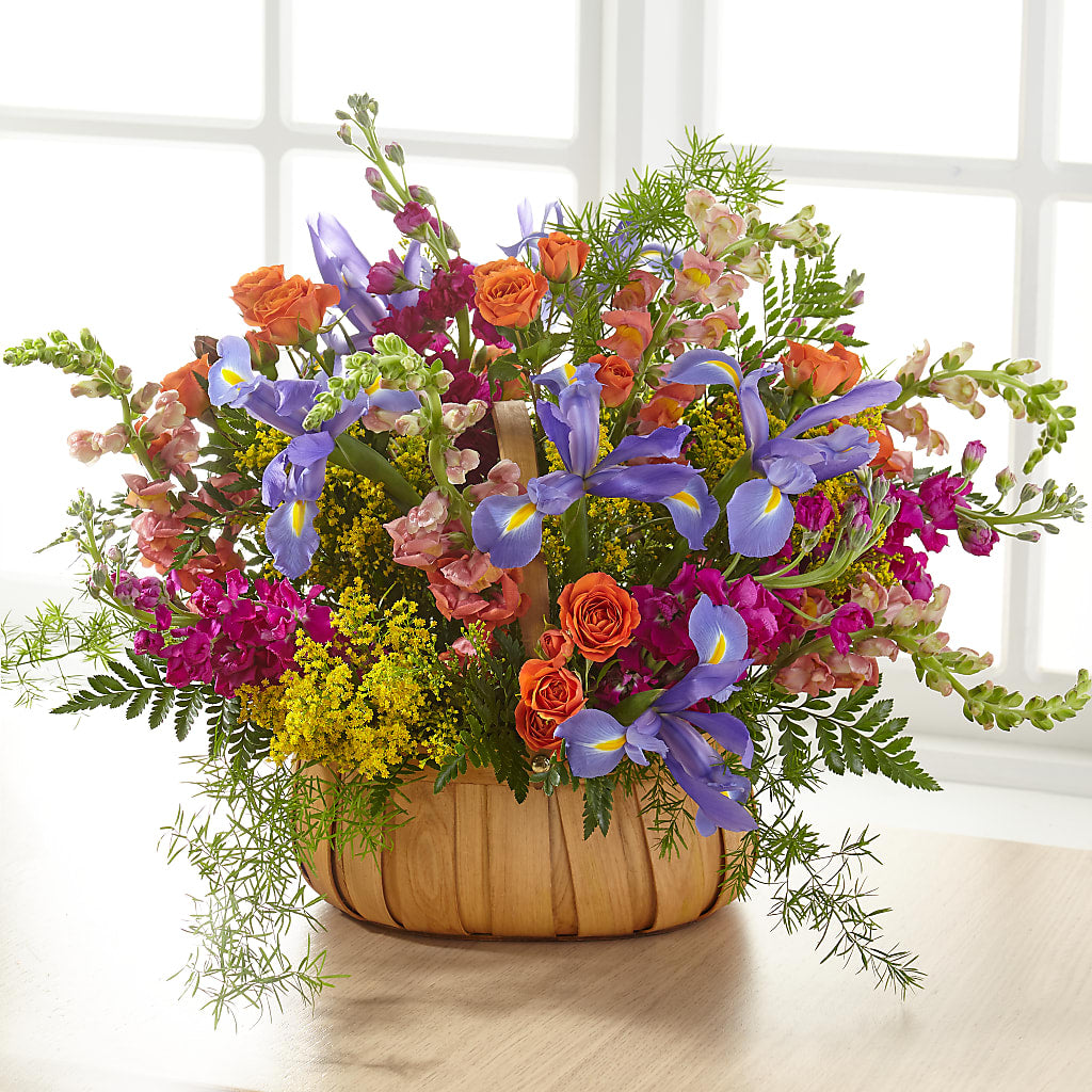 Garden of Life Basket – TED & DEBBIE'S FLOWER & GARDEN CENTER, Tulsa OK