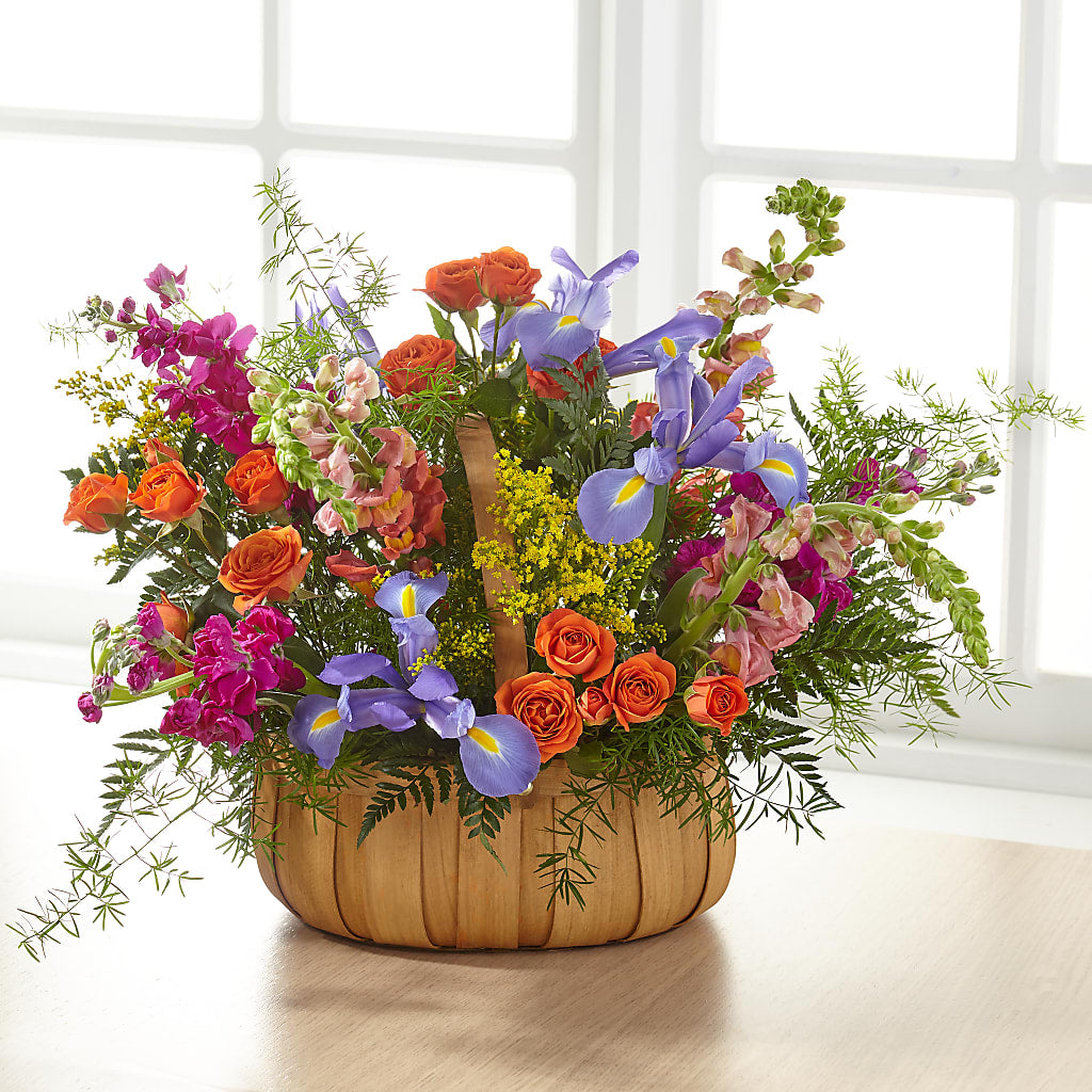 Garden of Life Basket – TED & DEBBIE'S FLOWER & GARDEN CENTER, Tulsa OK