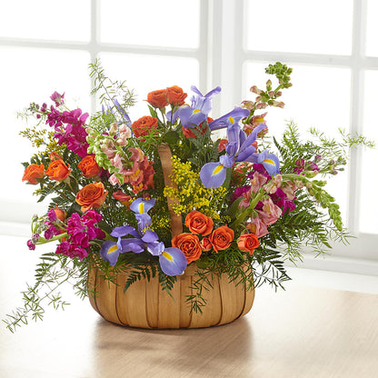 Garden of Life Basket – TED & DEBBIE'S FLOWER & GARDEN CENTER, Tulsa OK