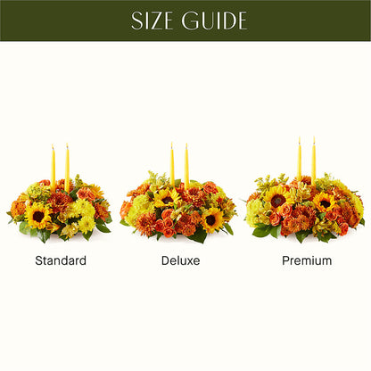 Autumn Harmony Centerpiece – TED & DEBBIE'S FLOWER & GARDEN CENTER, Tulsa OK