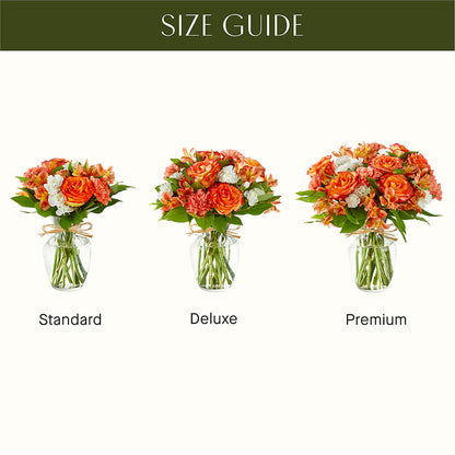Apricot Glow Bouquet – TED & DEBBIE'S FLOWER & GARDEN CENTER, Tulsa OK
