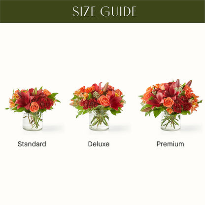 Crimson Leaves Bouquet – TED & DEBBIE'S FLOWER & GARDEN CENTER, Tulsa OK