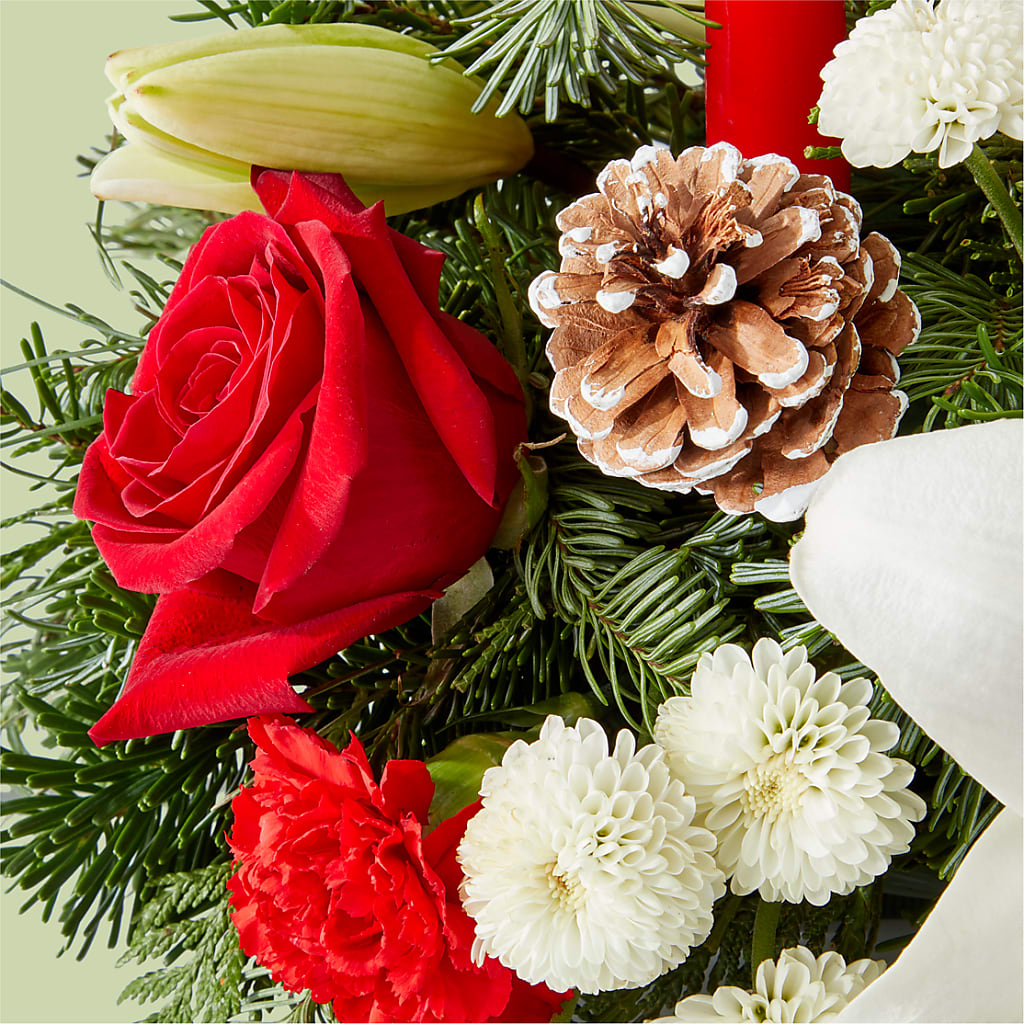 Seasonal Festivities Centerpiece – TED & DEBBIE'S FLOWER & GARDEN CENTER, Tulsa OK