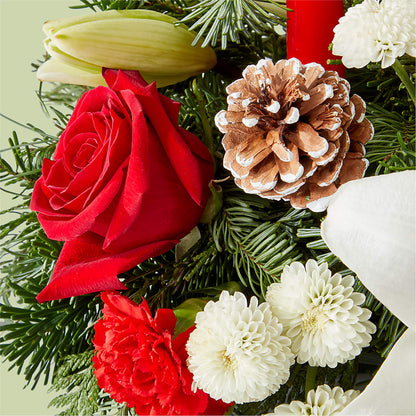 Seasonal Festivities Centerpiece – TED & DEBBIE'S FLOWER & GARDEN CENTER, Tulsa OK
