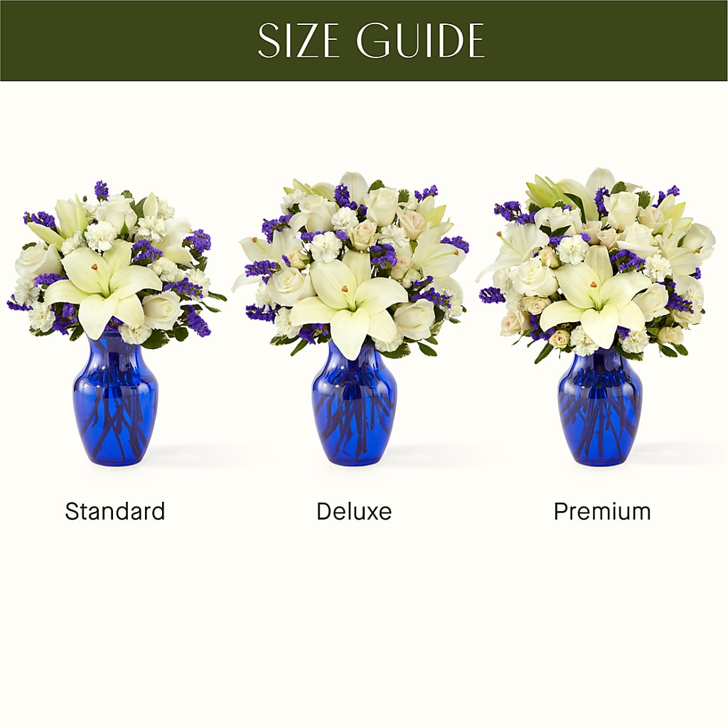 Sapphire Rush Bouquet – TED & DEBBIE'S FLOWER & GARDEN CENTER, Tulsa OK