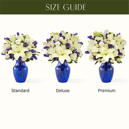 Sapphire Rush Bouquet – TED & DEBBIE'S FLOWER & GARDEN CENTER, Tulsa OK
