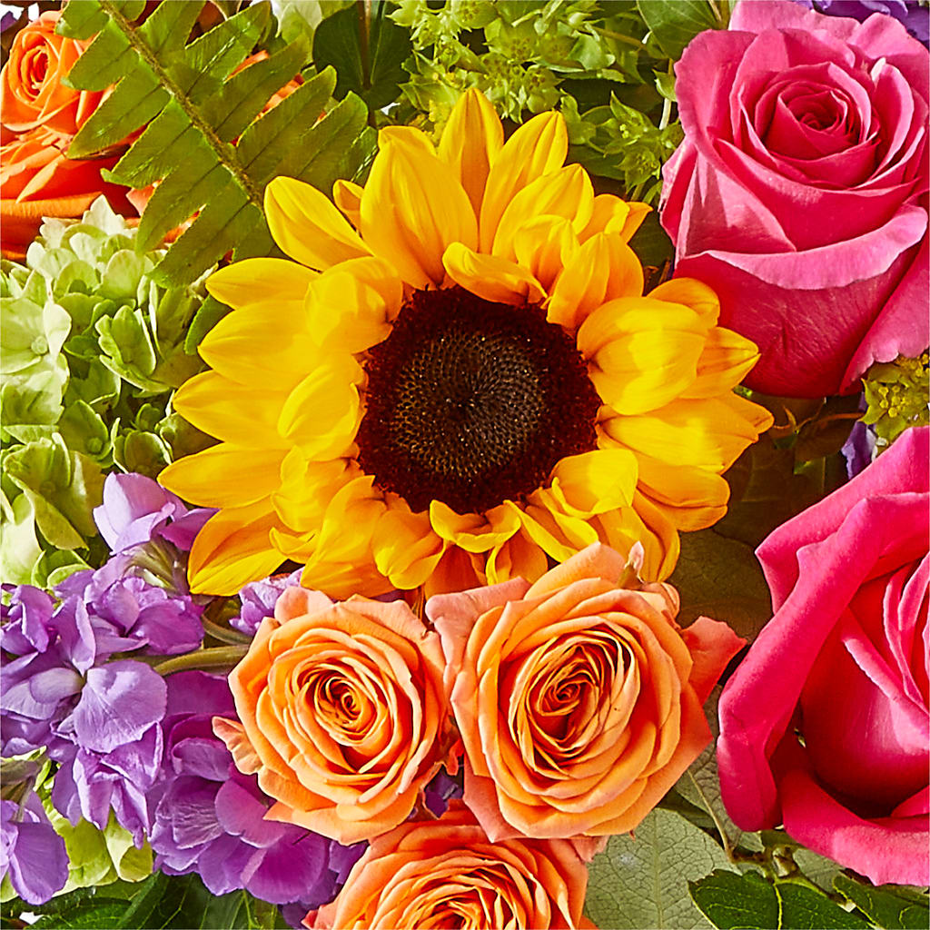 Vibrant Greetings Bouquet – TED & DEBBIE'S FLOWER & GARDEN CENTER, Tulsa OK