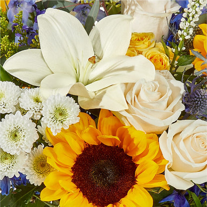Wonderfully Sunny Bouquet – TED & DEBBIE'S FLOWER & GARDEN CENTER, Tulsa OK