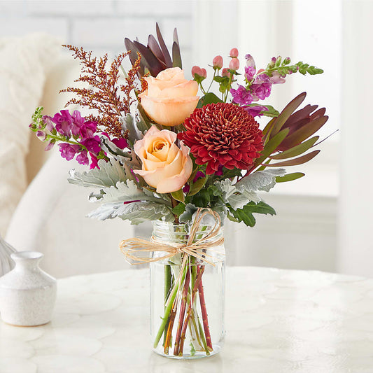 Moody Hues Bouquet – TED & DEBBIE'S FLOWER & GARDEN CENTER, Tulsa OK