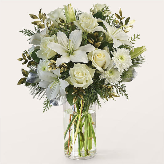 Wintry Mix Bouquet – TED & DEBBIE'S FLOWER & GARDEN CENTER, Tulsa OK