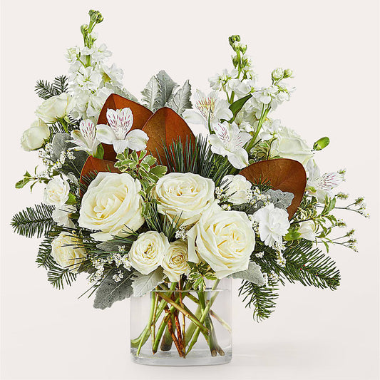Fresh Snowfall Bouquet – TED & DEBBIE'S FLOWER & GARDEN CENTER, Tulsa OK