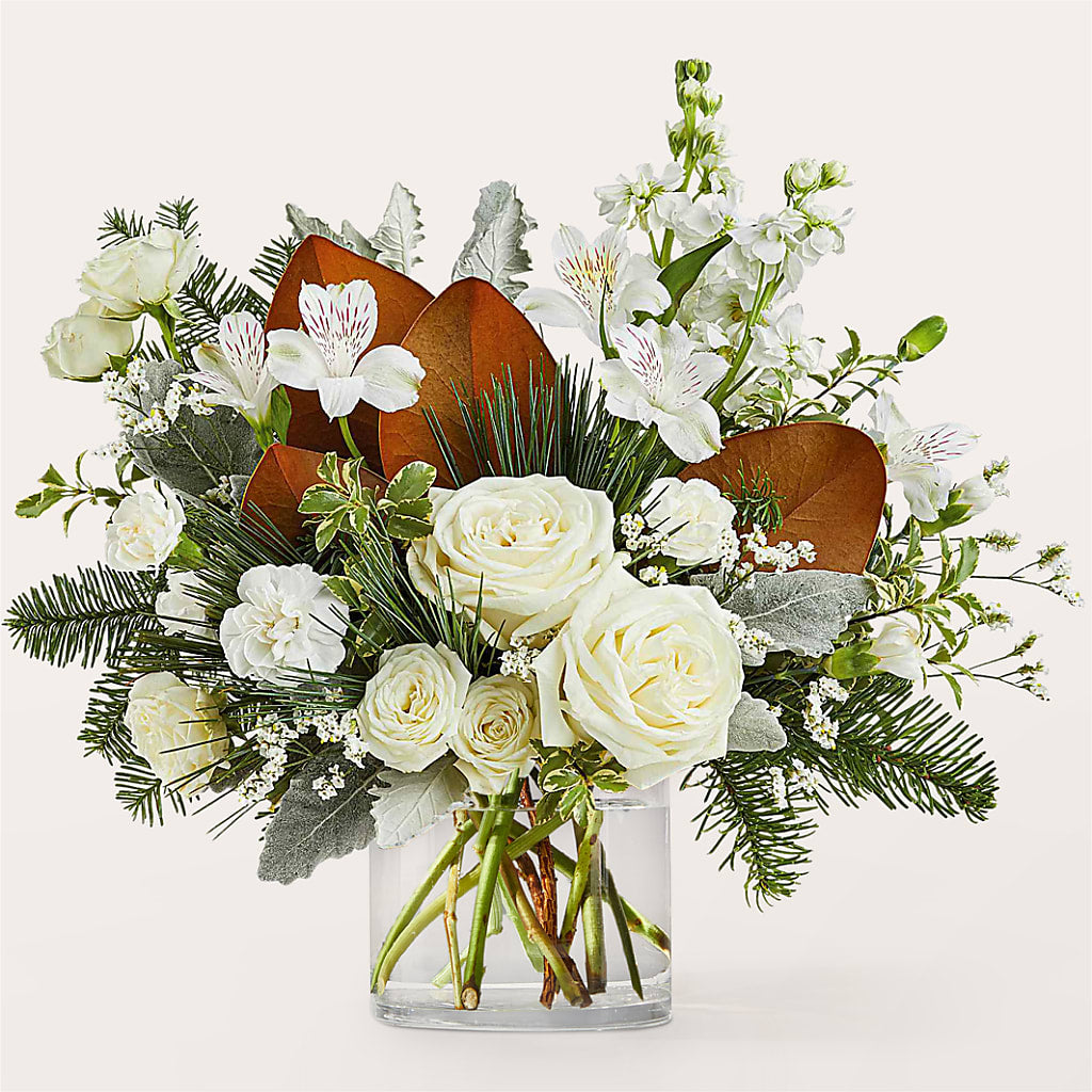 Fresh Snowfall Bouquet – TED & DEBBIE'S FLOWER & GARDEN CENTER, Tulsa OK