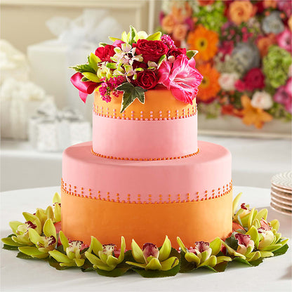 Sweet Citrus Cake Decor – TED & DEBBIE'S FLOWER & GARDEN CENTER, Tulsa OK